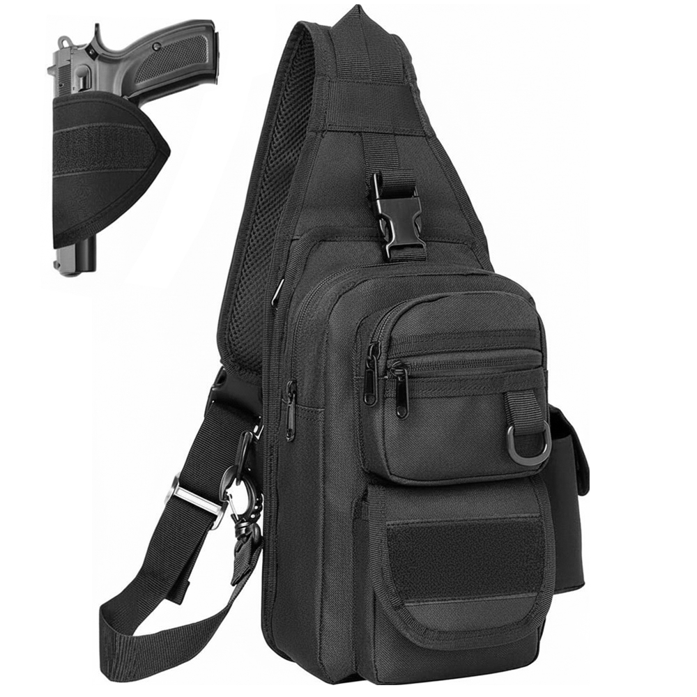 Edc Concealed Carry Sling Bag - Torba taktyczna na pistolet do ukrytego